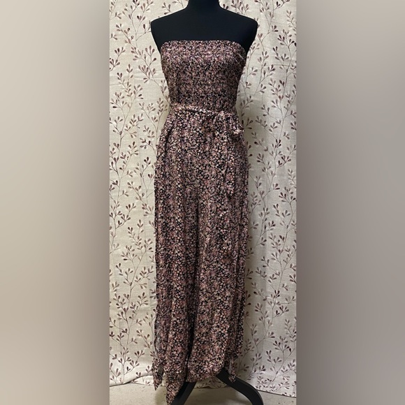 MSK - Strapless Floral Jumpsuit (NWT) - Picture 2 of 6